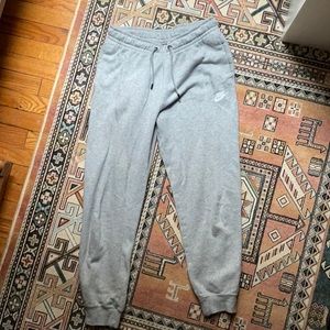 Nike Women's Grey Cuffed Sweatpants